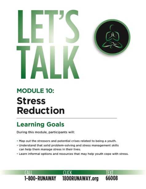 Stress Management for Teens and Young Adults | Stress Reduction