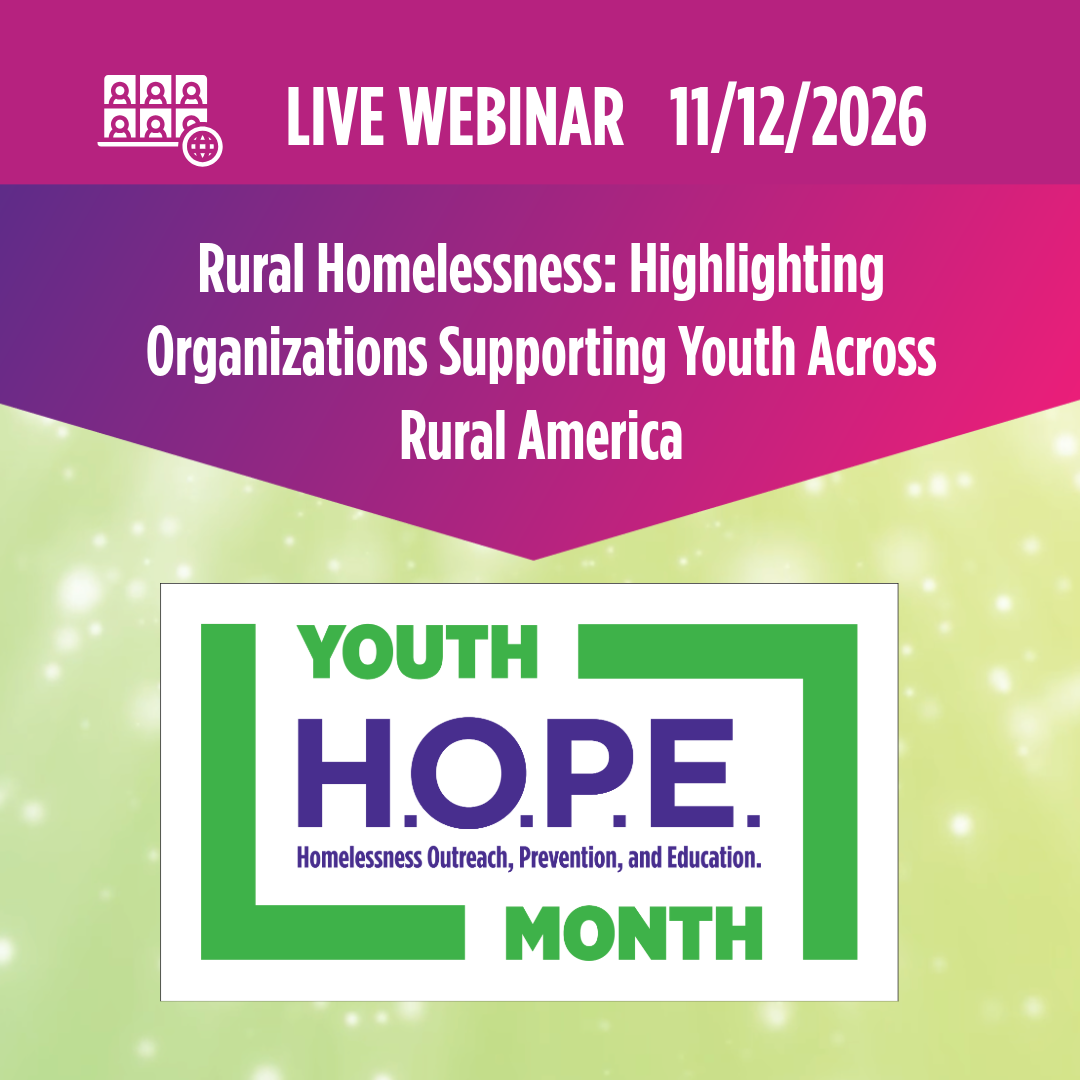 Youth HOPE Month - Toolkit - 2026 Demo 7 Youth HOPE Month 2026 18 Webinar Social Card 02 Rural Homelessness
